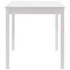 vidaXL Dining Table White 140x70x73 cm Pinewood