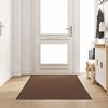 vidaXL Doormat Brown and Black 120 x 250 cm Polypropylene and vinyl