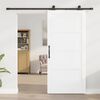vidaXL Sliding Door ORKDAL White 93 x 202 cm Solid Pine Wood