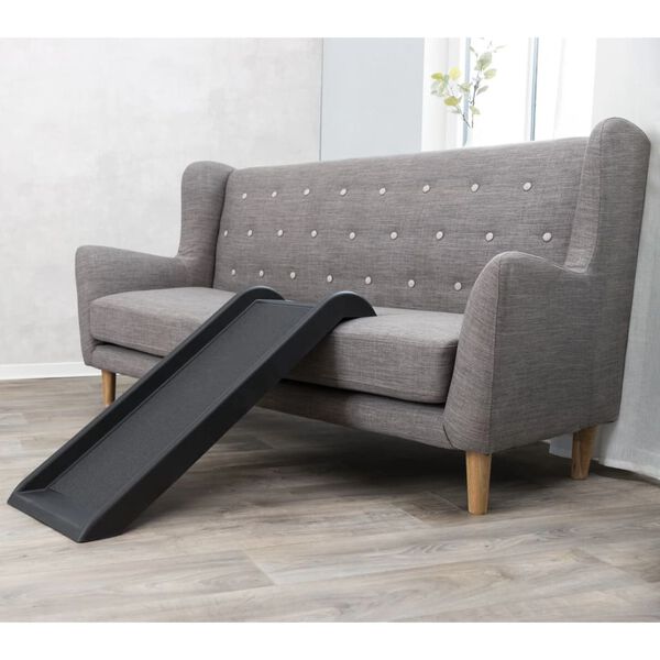 TRIXIE Pet Ramp Plastic Sandpaper Black