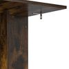 vidaXL Side Table Smoked Oak 45 x 40 x 62.5 cm Engineered Wood