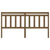 vidaXL Bed Headboard Honey Brown 206x4x100 cm Solid Wood Pine