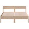 vidaXL Bed Frame without Mattress 160x200 cm Solid Wood Pine