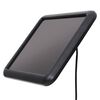 vidaXL Garden Solar Powered LED Spotlight with Sensor Black