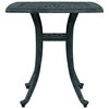 vidaXL Garden Table Green 53x53x53 cm Cast Aluminium