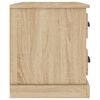 vidaXL Bedside Cabinet Sonoma Oak 60x39x45 cm