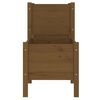 vidaXL Planter Honey Brown 245.5x44x75 cm Solid Wood Pine