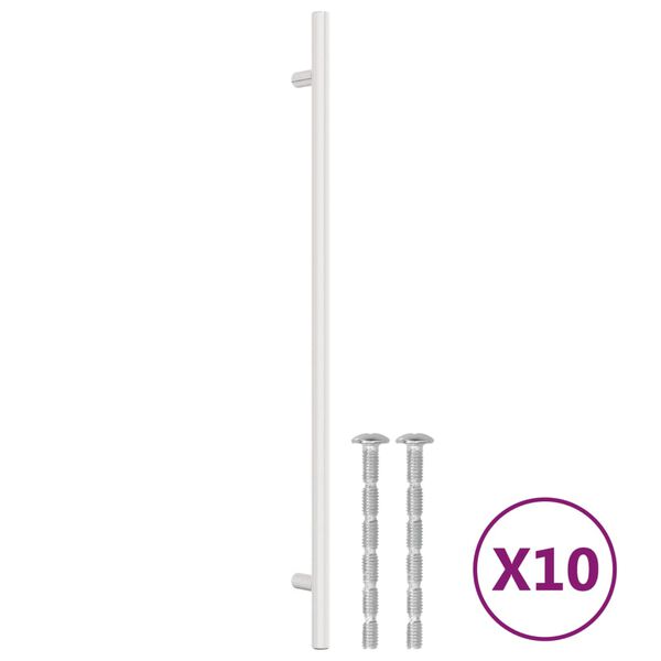 vidaXL Cabinet Handles 10 pcs Silver 320 mm Stainless Steel