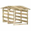 vidaXL Pergolas with Roofs 2 pcs 100x90x100 cm Impregnated Pinewood