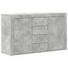 vidaXL Sideboard Concrete Grey 120 x 36 x 69 cm Engineered Wood