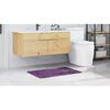 vidaXL Anti-slip Bath Mat Purple 60 x 90 cm PP