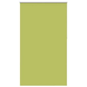 vidaXL Roller Blind Blackout Leaves Green 135x230 cm Fabric Width 131.6 cm Polyester