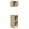 vidaXL Garage Cabinets 2 pcs Sonoma Oak Engineered Wood