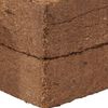vidaXL Coconut Coir Blocks 24 pcs 650 g Each 15.6 kg Total
