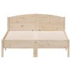 vidaXL Bed Frame without Mattress 140x190 cm Solid Wood Pine