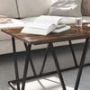 vidaXL Coffee Table Smoked Oak 100 x 50 x 40 cm