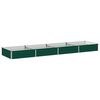 vidaXL Raised Garden Bed Green 320 x 80 x 24 cm cold-rolled steeel