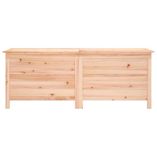 vidaXL Garden Storage Box 150x50x56.5 cm Solid Wood Fir