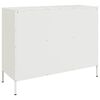 vidaXL Sideboard White 100.5x39x79 cm Steel