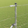 vidaXL Fence Post Galvanized 50 x 1.4 m Steel