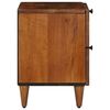 vidaXL Bedside Cabinet 2 pcs Brown 40 x 33.5 x 46 cm Solid Mango Wood