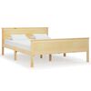 vidaXL Bed Frame without Mattress Solid Wood Pine 160x200 cm