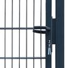 vidaXL Fence Gate Steel 106x248 cm Anthracite