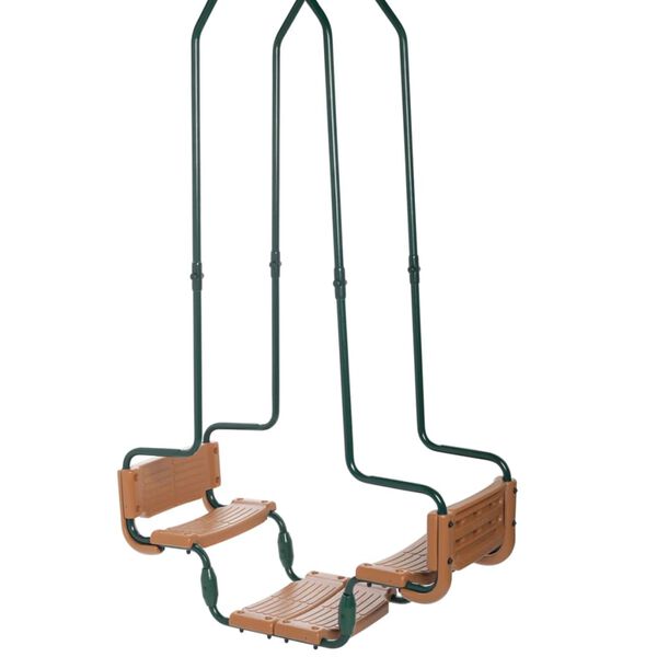 Swing King Double Swing Green and Brown Square Hook 2521138