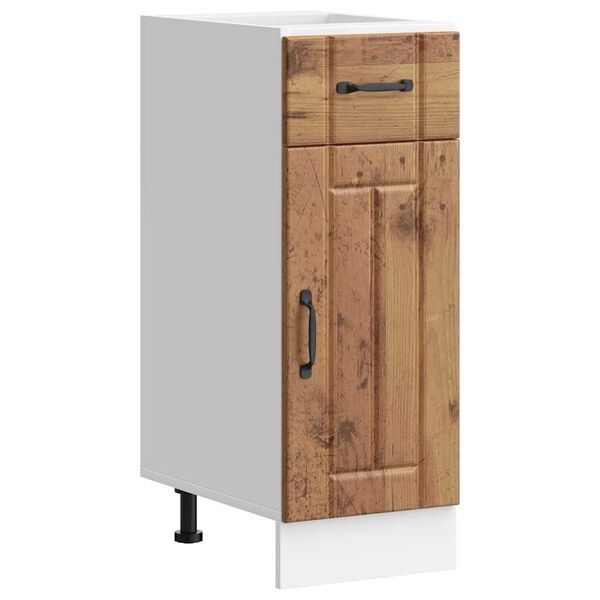 vidaXL Kitchen Base Cabinet Lucca Old Wood Engineered Wood