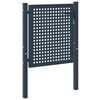 vidaXL Fence Gate Anthracite 102x75 cm Steel