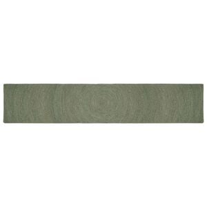 vidaXL Area Rugs Olive Green 60 x 400 cm Jute