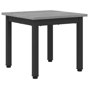 vidaXL Coffee Table Grey Sonoma 40 x 40 x 36 cm Engineered Wood