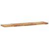 vidaXL Floating Shelf 140x30x4 cm Oil Finished Solid Wood Acacia