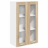 vidaXL Hanging Cabinet Sonoma Oak 60 x 31 x 100 cm Engineered Wood