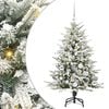 vidaXL Artificial Pre-lit Christmas Tree with Ball Set Green 120 cm