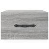 vidaXL Wall-mounted Bedside Cabinets 2 pcs Grey Sonoma 35x35x20 cm