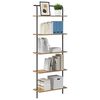vidaXL Bookshelf Artisan oak 60 x 24 x 168 cm Engineered wood