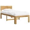 vidaXL Single Bed Frame with Headboard ROSTOCK White 80 x 200 cm