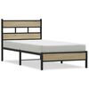 vidaXL Bed Frame without Mattress Sonoma Oak 90x200 cm Engineered Wood