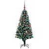 vidaXL Artificial Christmas Tree with 150 LEDs with Stand Green 150 cm