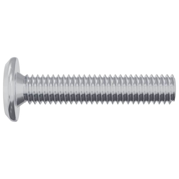 vidaXL Lock Screw Plain 2647 pcs Silver Steel