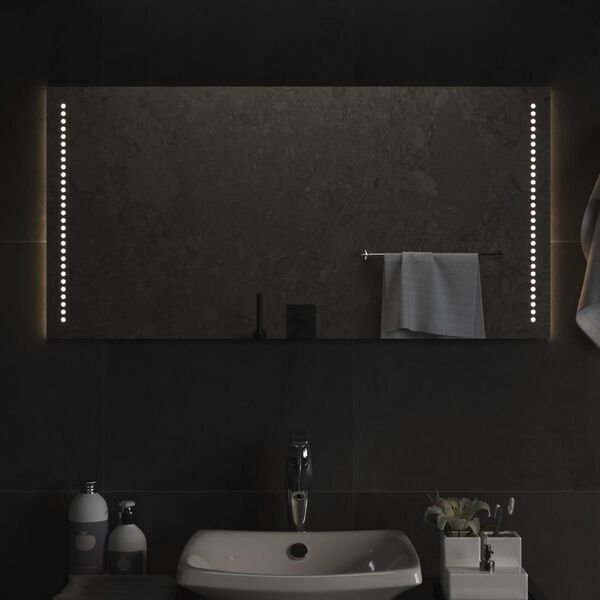 vidaXL LED Bathroom Mirror 50x100 cm
