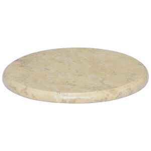 vidaXL Table Top Cream &Oslash;40x2.5 cm Marble
