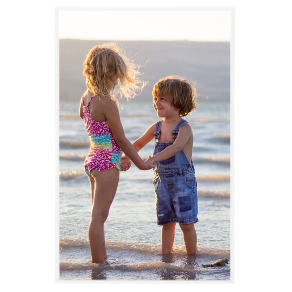 vidaXL Photo Frames Collage 3 pcs for Table White 13x18 cm MDF