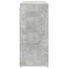 vidaXL Shoe Cabinet Concrete grey 77.5 x 30 x 67 cm Engineered Wood