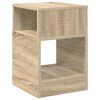 vidaXL End Table 2 pcs Sonoma Oak 30.5 x 30 x 45 cm Engineered Wood