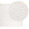vidaXL Shaggy Rug PAMPLONA High Pile Modern Cream 120x120 cm