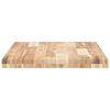 vidaXL Bathroom Vanity Top Untreated 120x50x4 cm Solid Wood Acacia