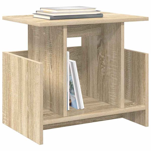 vidaXL TV Stand Sonoma Oak 50 x 35 x 45 cm Engineered Wood