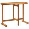 vidaXL Folding Balcony Table 90x60x72 cm Solid Wood Acacia